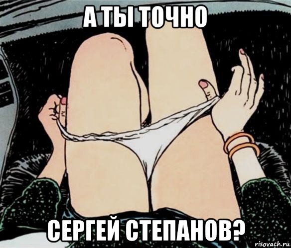 а ты точно сергей степанов?, Мем А ты точно