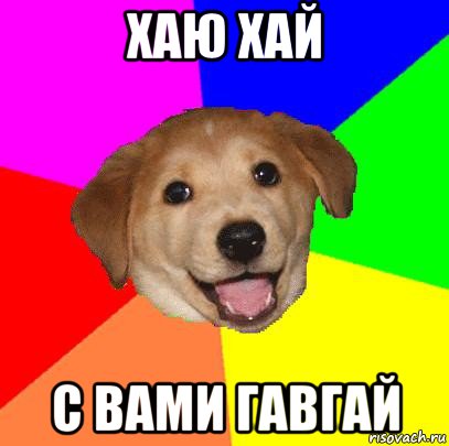 хаю хай с вами гавгай, Мем Advice Dog