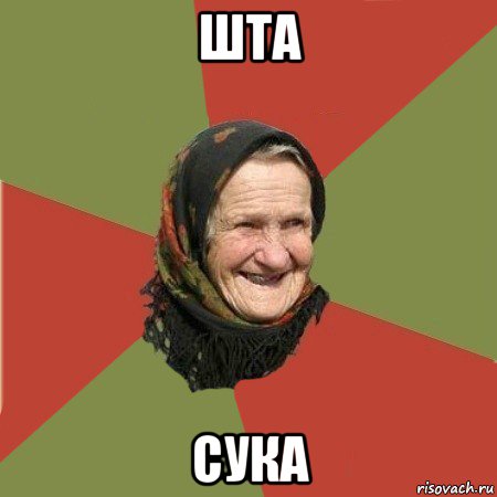 шта сука, Мем  Бабушка