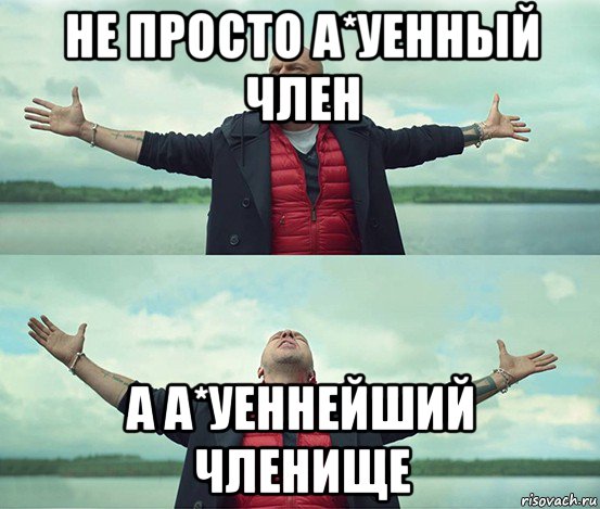 не просто а*уенный член а а*уеннейший членище, Мем Безлимитище