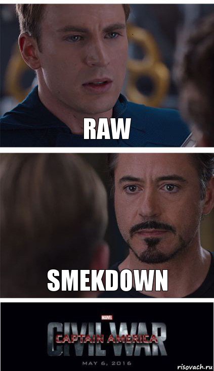 Raw SmekDown, Комикс   Гражданская Война