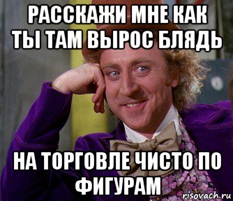 расскажи мне как ты там вырос блядь на торговле чисто по фигурам, Мем мое лицо