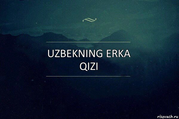 UzBeKnInG ErKa QiZi, Комикс Игра слов 4