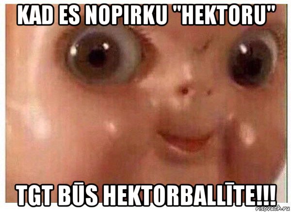 kad es nopirku "hektoru" tgt būs hektorballīte!!!, Мем Ща буит мясо