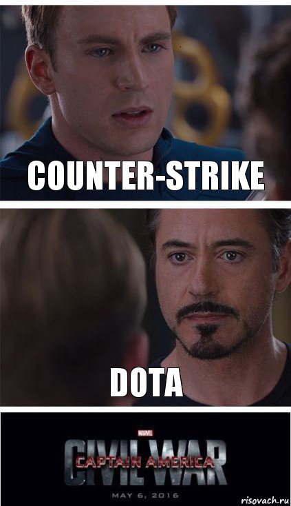 Counter-strike Dota, Комикс   Гражданская Война