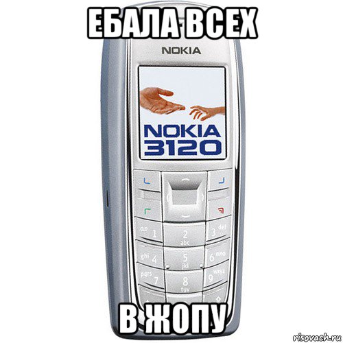 ебала всех в жопу, Мем Nokia