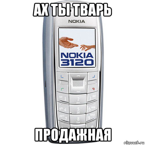 ах ты тварь продажная, Мем Nokia