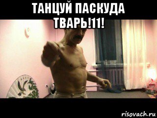 танцуй паскуда тварь!11! , Мем Паскуда тварь