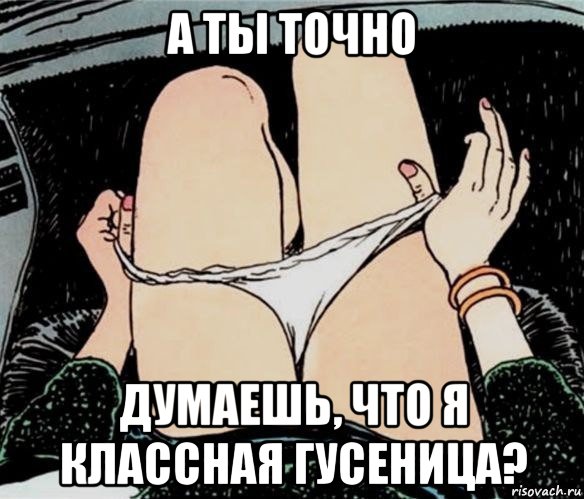 а ты точно думаешь, что я классная гусеница?, Мем А ты точно