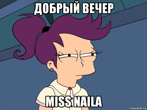 добрый вечер miss naila, Мем Мне кажется или (с Лилой)