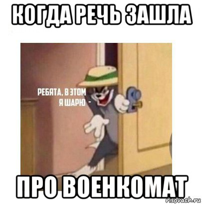 когда речь зашла про военкомат, Мем Ребята я в этом шарю