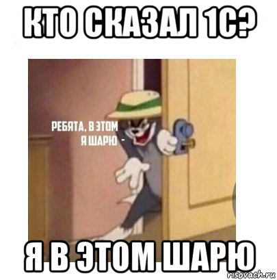 кто сказал 1с? я в этом шарю, Мем Ребята я в этом шарю