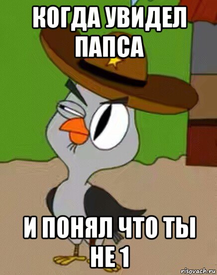 когда увидел папса и понял что ты не 1, Мем    Упоротая сова