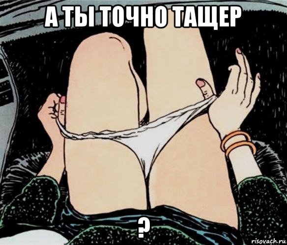 а ты точно тащер ?, Мем А ты точно