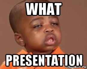 what presentation