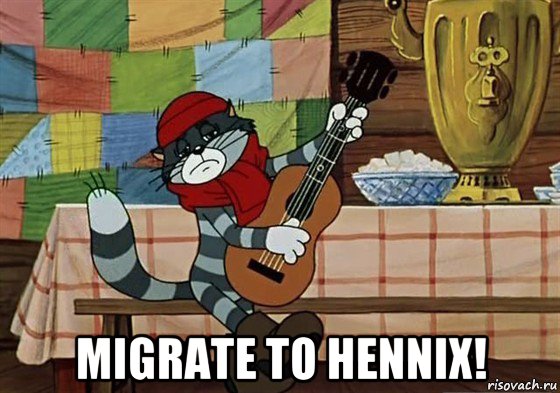  migrate to hennix!