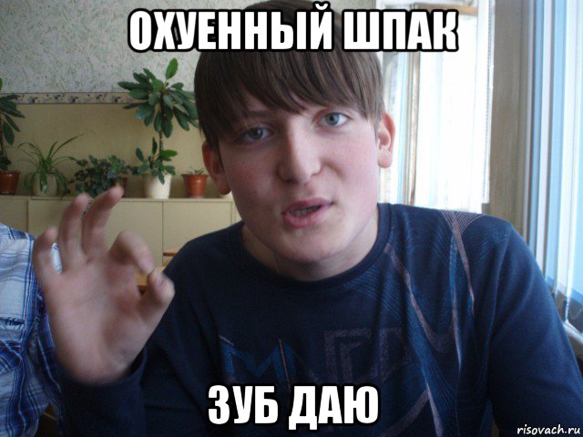 охуенный шпак зуб даю, Мем stevaner