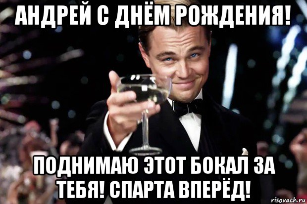 Рождение голоса. Бокал за Андрея с днем рождения. Бокал за романа с днем рождения. С днем рождения Андрей Мем. Поднимаю бокал за тебя с днем рождения.