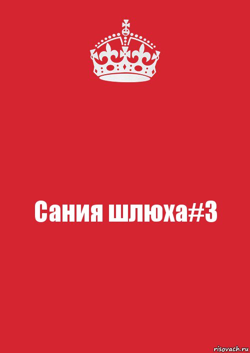 Сания шлюха#3, Комикс Keep Calm 3