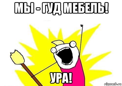 мы - гуд мебель! ура!, Мем кто мы чего мы хотим