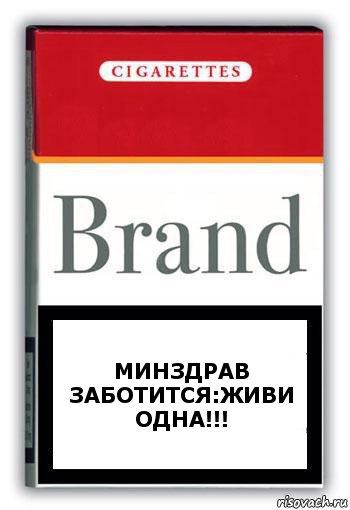 минздрав заботится:ЖИВИ ОДНА!!!, Комикс Минздрав