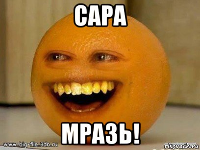 сара мразь!