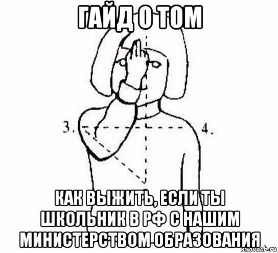 гайд о том как выжить, если ты школьник в рф с нашим министерством образования, Мем  Перекреститься