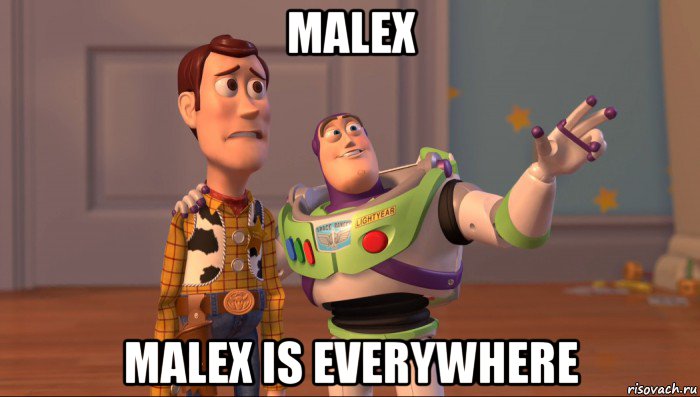 мalex malex is everywhere, Мем Они повсюду (История игрушек)