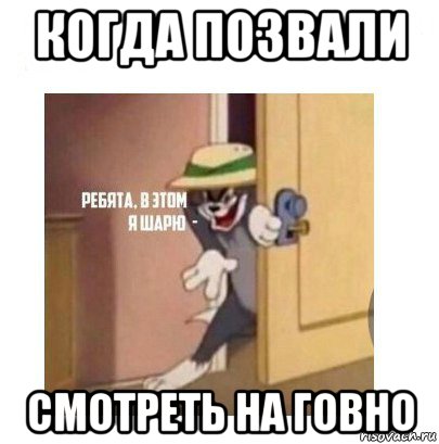 когда позвали смотреть на говно, Мем Ребята я в этом шарю