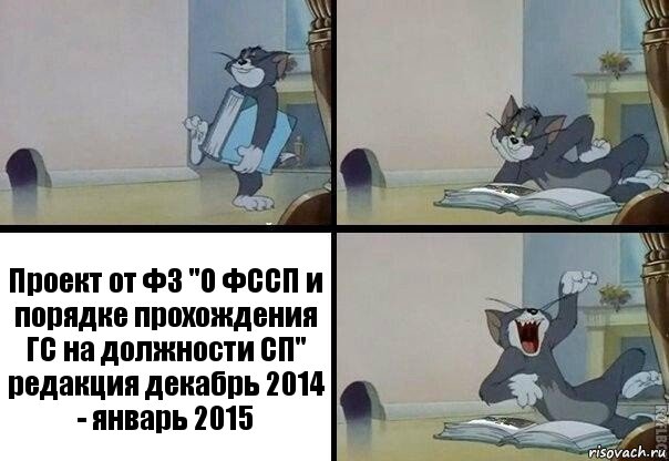 Проект от ФЗ ''О ФССП и порядке прохождения ГС на должности СП'' редакция декабрь 2014 - январь 2015