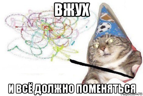 вжух и всё должно поменяться, Мем Вжух мем