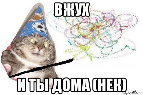 вжух и ты дома (нек), Мем Вжух