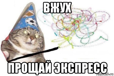 вжух прощай экспресс, Мем Вжух