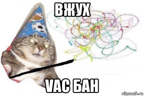 вжух vac бан, Мем Вжух