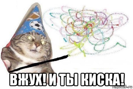  вжух! и ты киска!, Мем Вжух