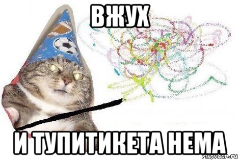 вжух и тупитикета нема, Мем Вжух