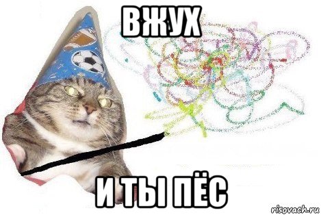 вжух и ты пёс, Мем Вжух