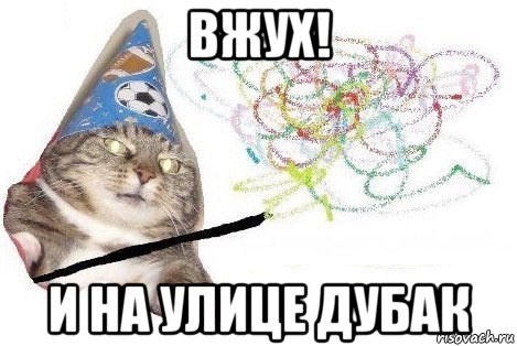 вжух! и на улице дубак, Мем Вжух