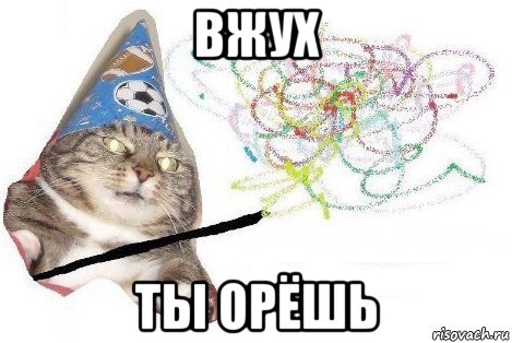 вжух ты орёшь, Мем Вжух