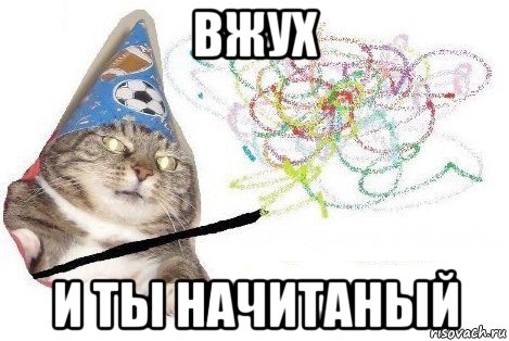 вжух и ты начитаный, Мем Вжух