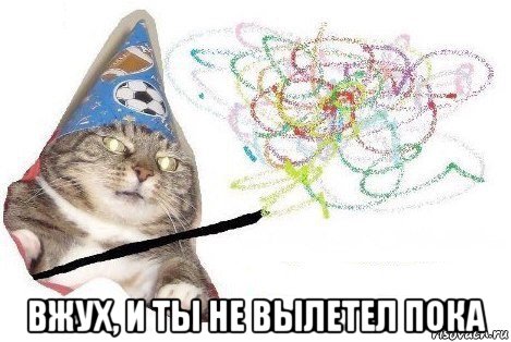  вжух, и ты не вылетел пока, Мем Вжух