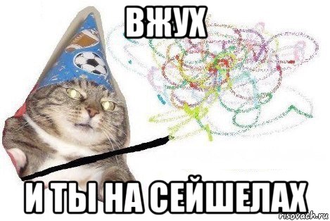 вжух и ты на сейшелах, Мем Вжух