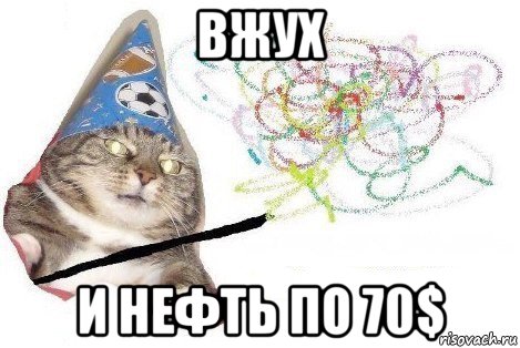 вжух и нефть по 70$, Мем Вжух