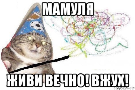 мамуля живи вечно! вжух!, Мем Вжух