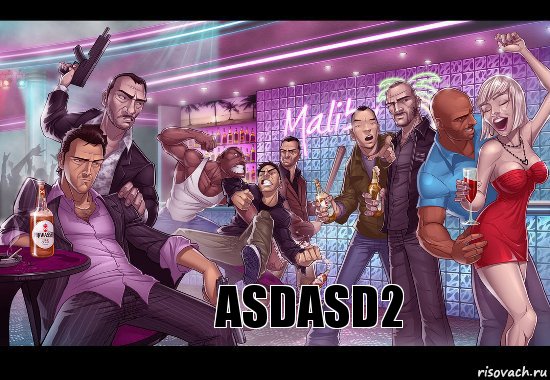 ASDASD2, Комикс gta