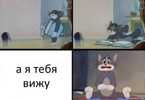 а я тебя вижу