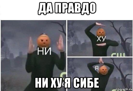 да правдо ни ху я сибе, Мем  Ни ху Я