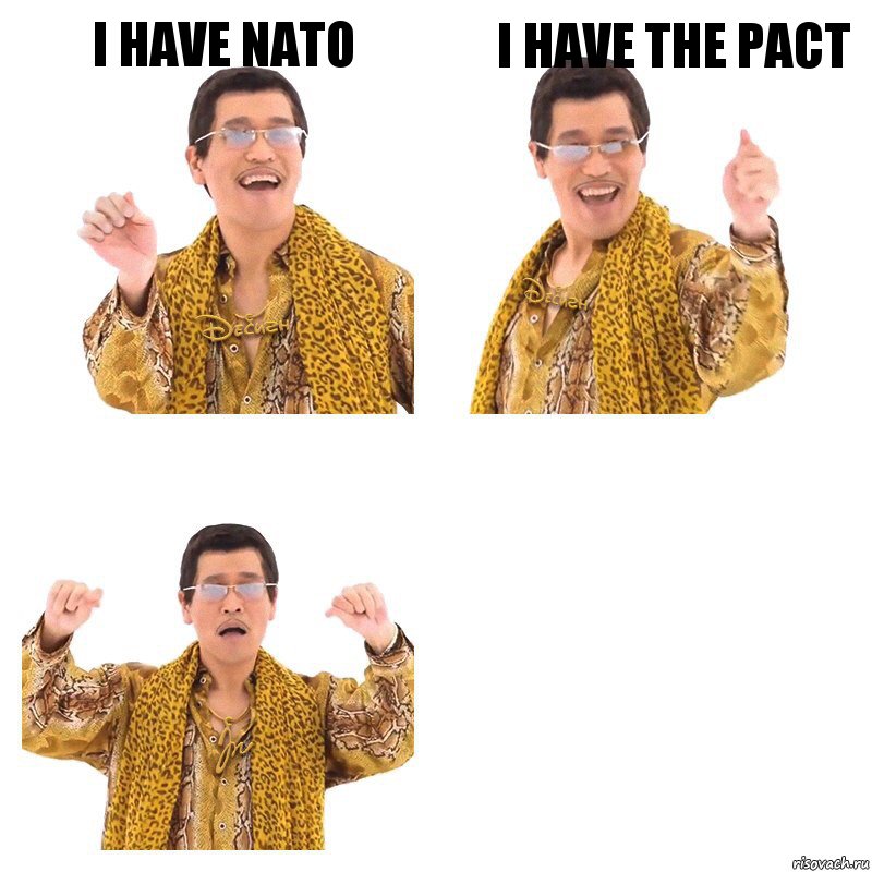 I have NATO i have the pact , Комикс  Ppap penpineapple