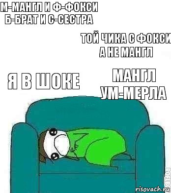 м-мангл и ф-фокси б-брат и с-сестра Я В ШОКЕ ТОЙ ЧИКА С ФОКСИ А НЕ МАНГЛ МАНГЛ УМ-МЕРЛА, Комикс Страх