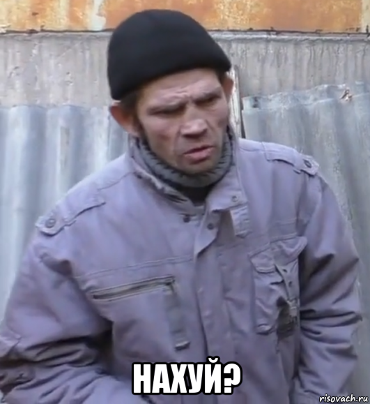  нахуй?, Мем  Ты втираешь мне какую то дичь